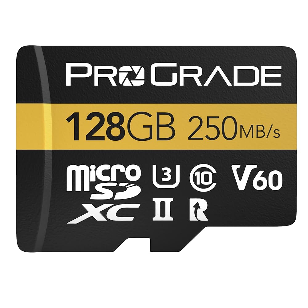 ProGrade Digital 128gb SDXC V60 128GB ② ProGrade Digital 256GB UHS-II SDXC Memory Card PGSD256GBK2BH B&H